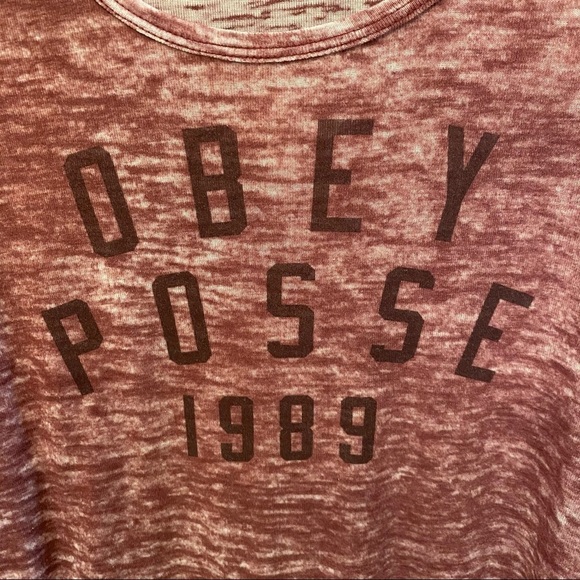 OBEY Burnout T-Shirt Size Small - Picture 6 of 6
